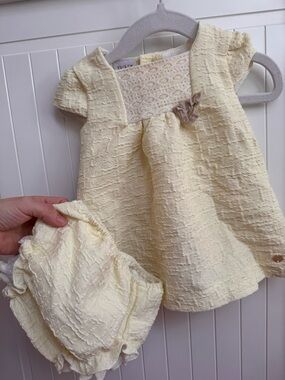 Boutique Spanish Baby Dress – Smocked Classic Style Paz Rodríguez”